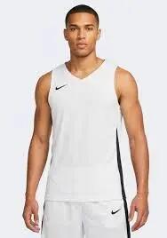 Débardeur de Basket pour Homme NIKE STOCK Jersey S 100 Blanc/Noir