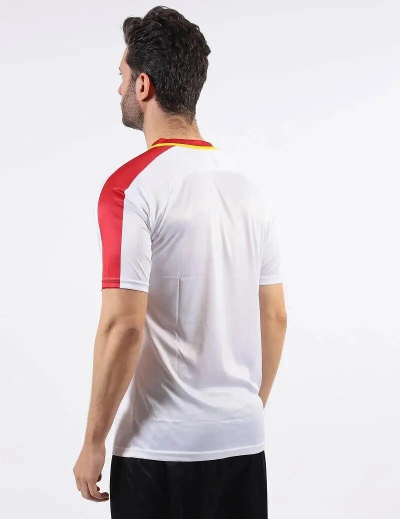 Camiseta Deportiva Givova Radio Rojo-amarillo Blanco 2/4