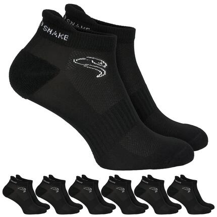 Damen Herren Fitness Sneaker Socken kurz gepolstert 6 Paar Sportsocken