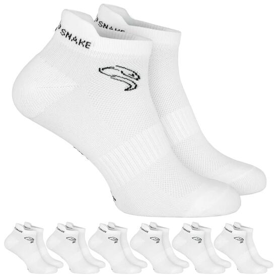 Damen Herren Fitness Sneaker Socken kurz gepolstert 6 Paar Sportsocken