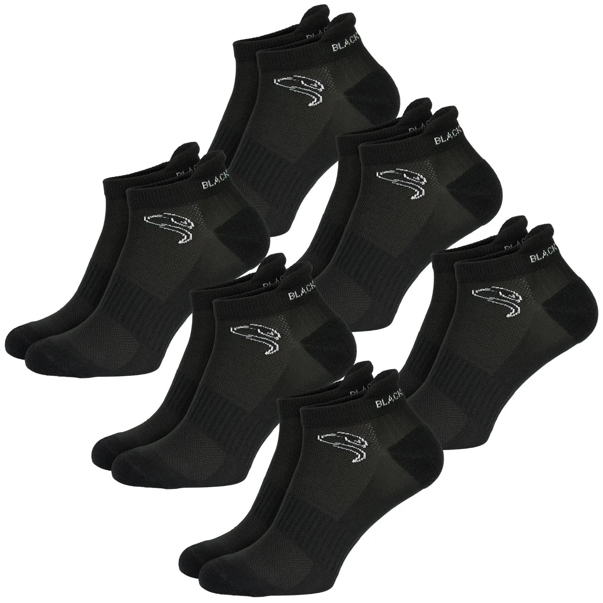 Damen Herren Fitness Sneaker Socken kurz gepolstert 6 Paar Sportsocken 5/7