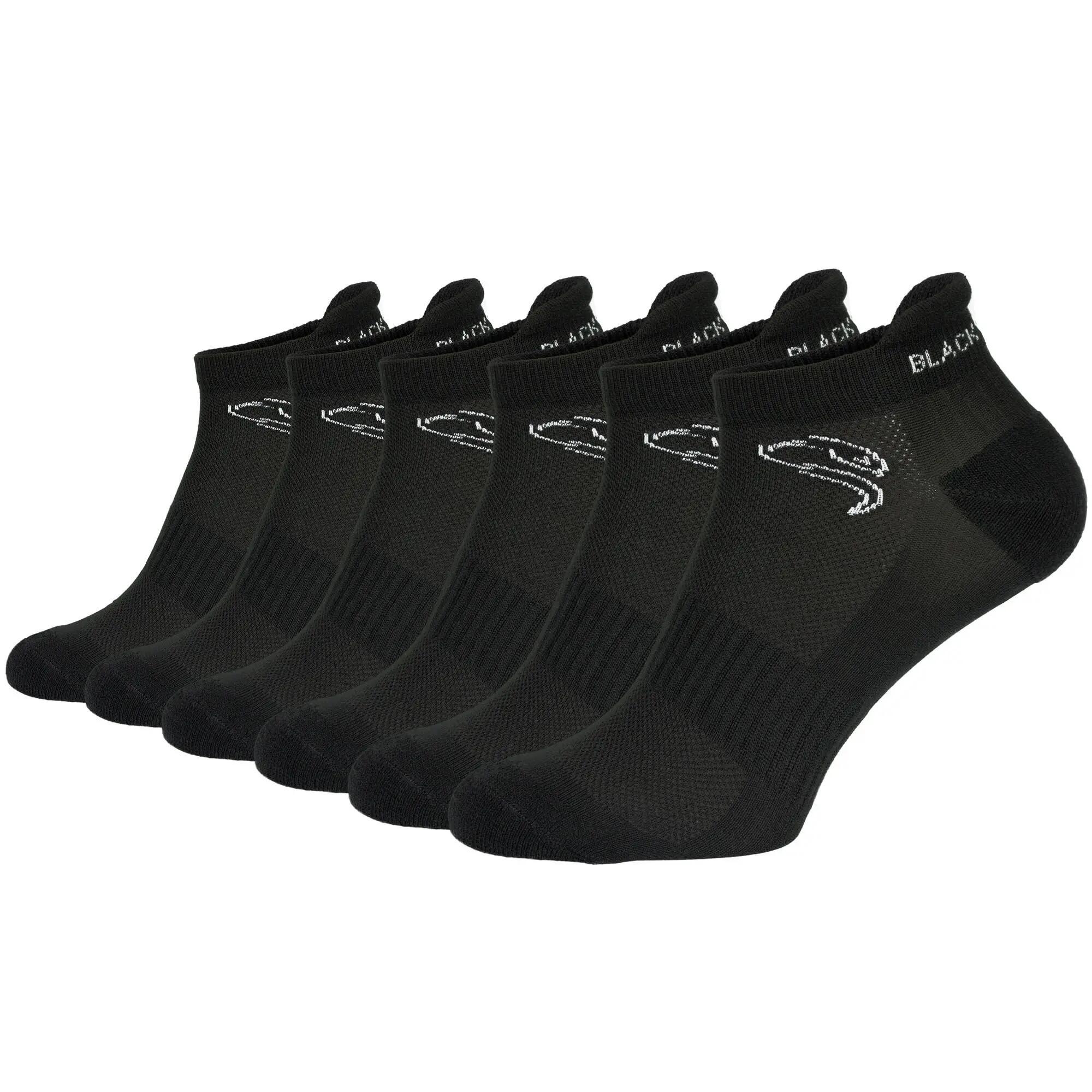 Damen Herren Fitness Sneaker Socken kurz gepolstert 6 Paar Sportsocken 2/7