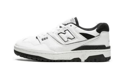 Scarpe - Tempo libero - Unisex - Basse Comode - New Balance 550 - Bianco/Nero