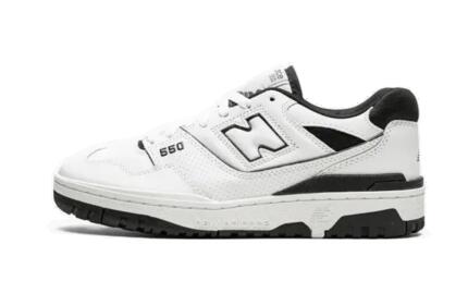 Chaussures - loisirs - unisexe - basses style basket - 550 - blanc/noir