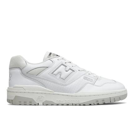 Calzado - Ocio - Unisex - Bajas cuero/mesh - 550 - Blanco/rojo