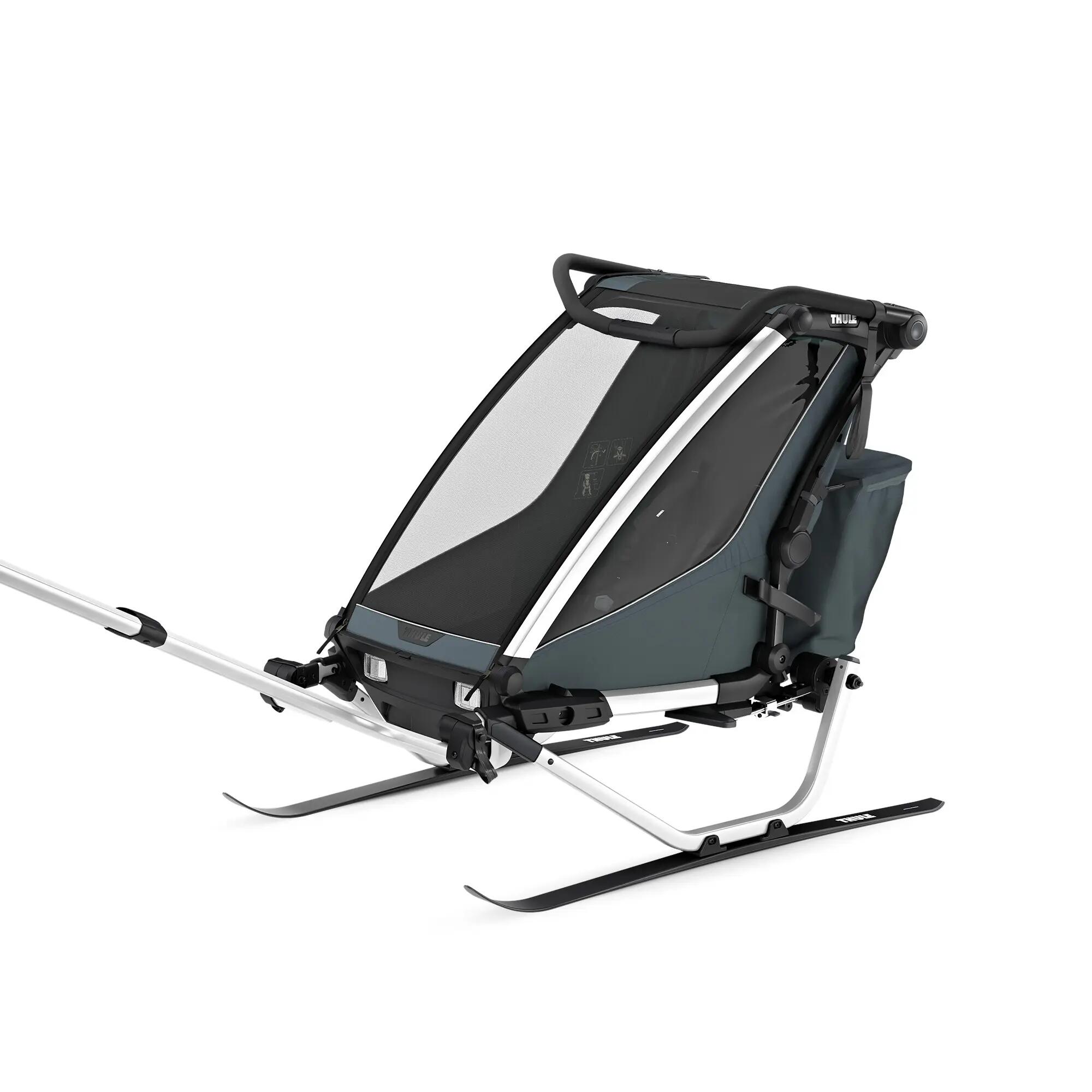 THULE Chariot Cross 2 Single – rimorchio bici e jogger 1 posto 6/8