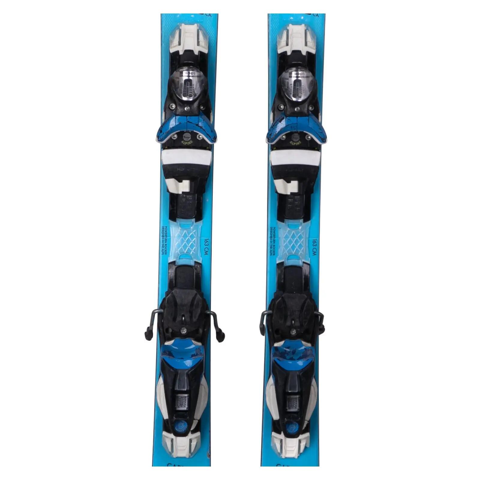 RECONDITIONNE - Ski Rossignol Pursuit 400 Carbon + Fixations 3/4