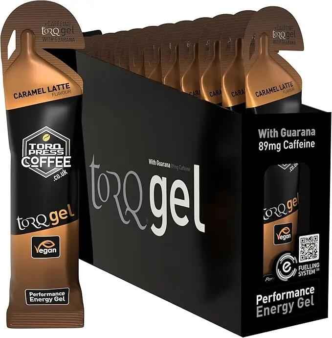 Caramel Latte Energy Gel With Guarana - Caffeinated (15x 45g) Caramel Latte 2/4