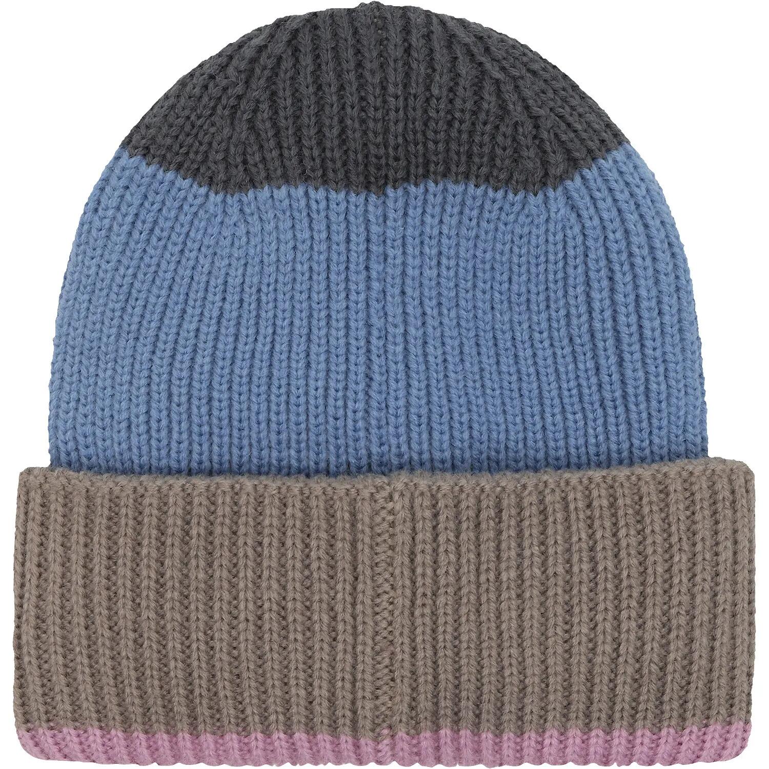 Kinder Mütze Beanie W. Wool & Contrast 2/3