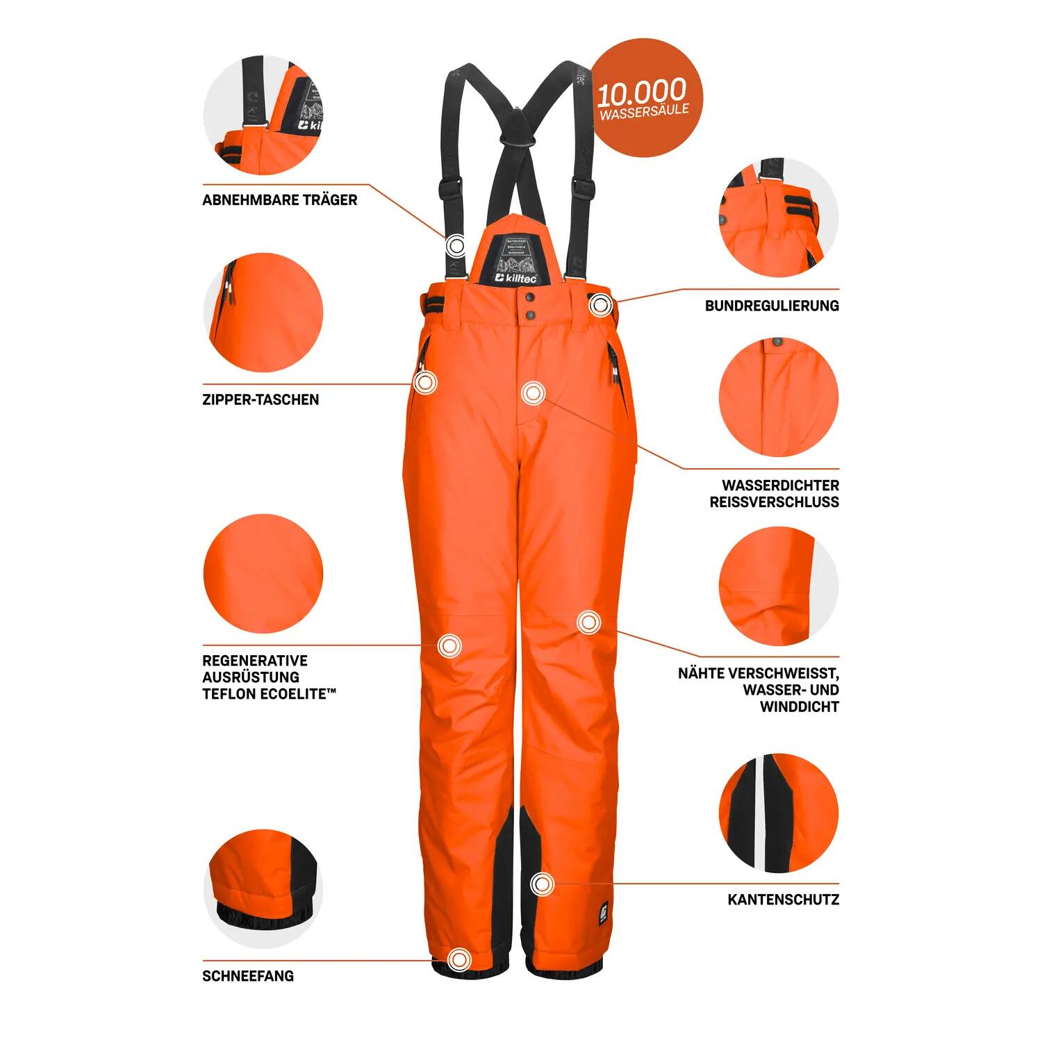 Kinder Skihose KSW 214 BYS SKI PNTS 5/6