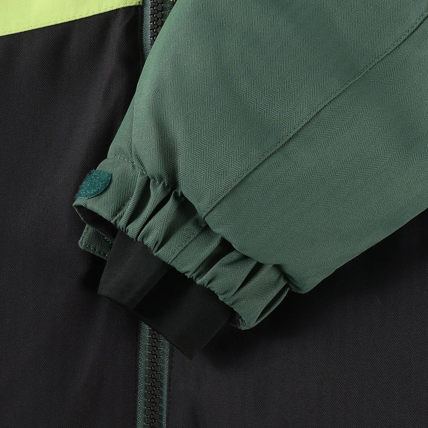 Jungen Skijacke Colorblock Dark Forest 4/4