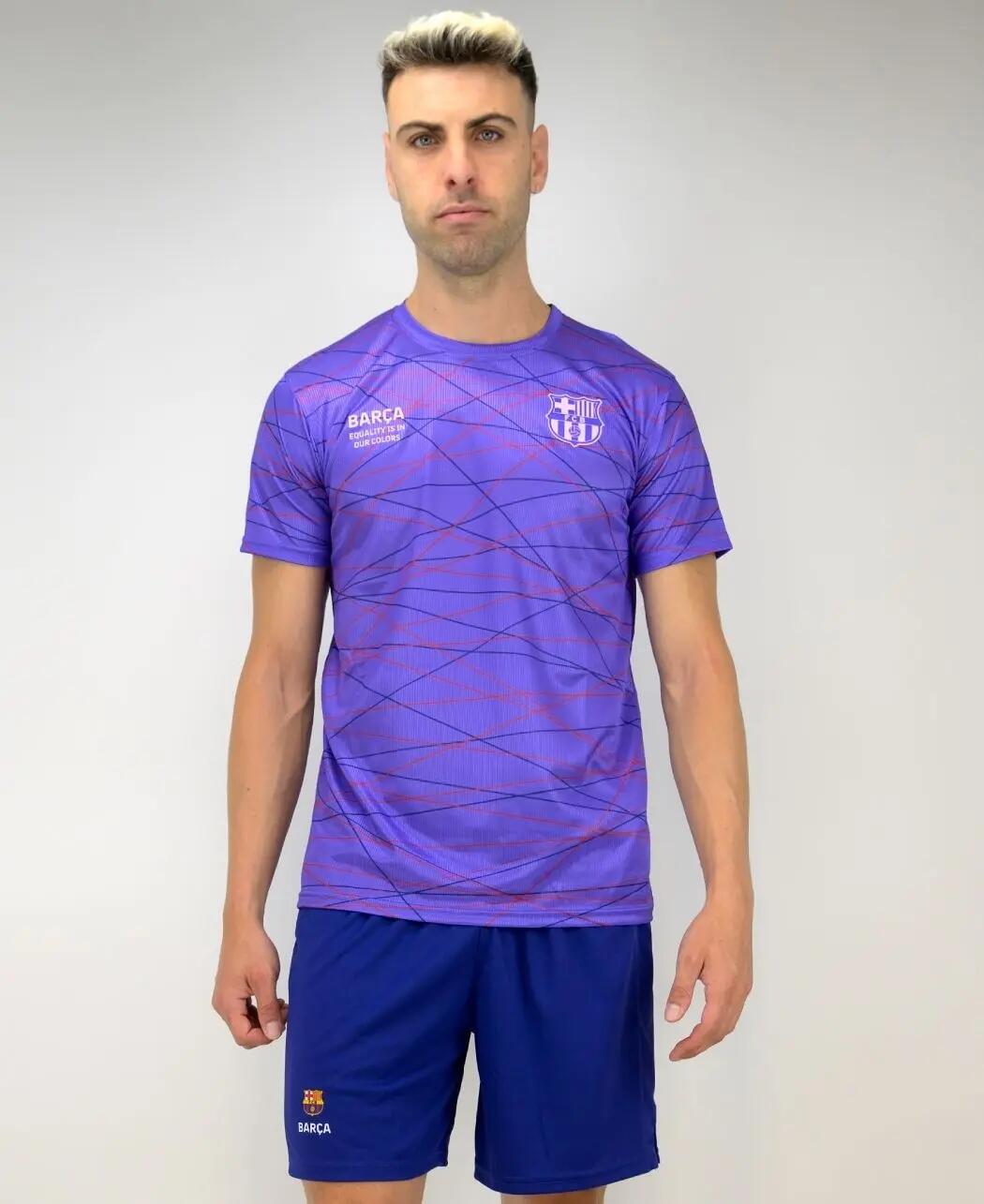 Pantalón training FC Barcelona Royal 3/5