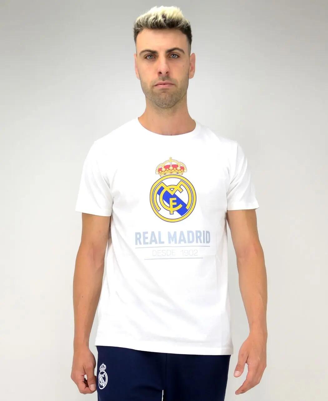 Tricou cu stema Real Madrid - clasic - 2XL 3/5
