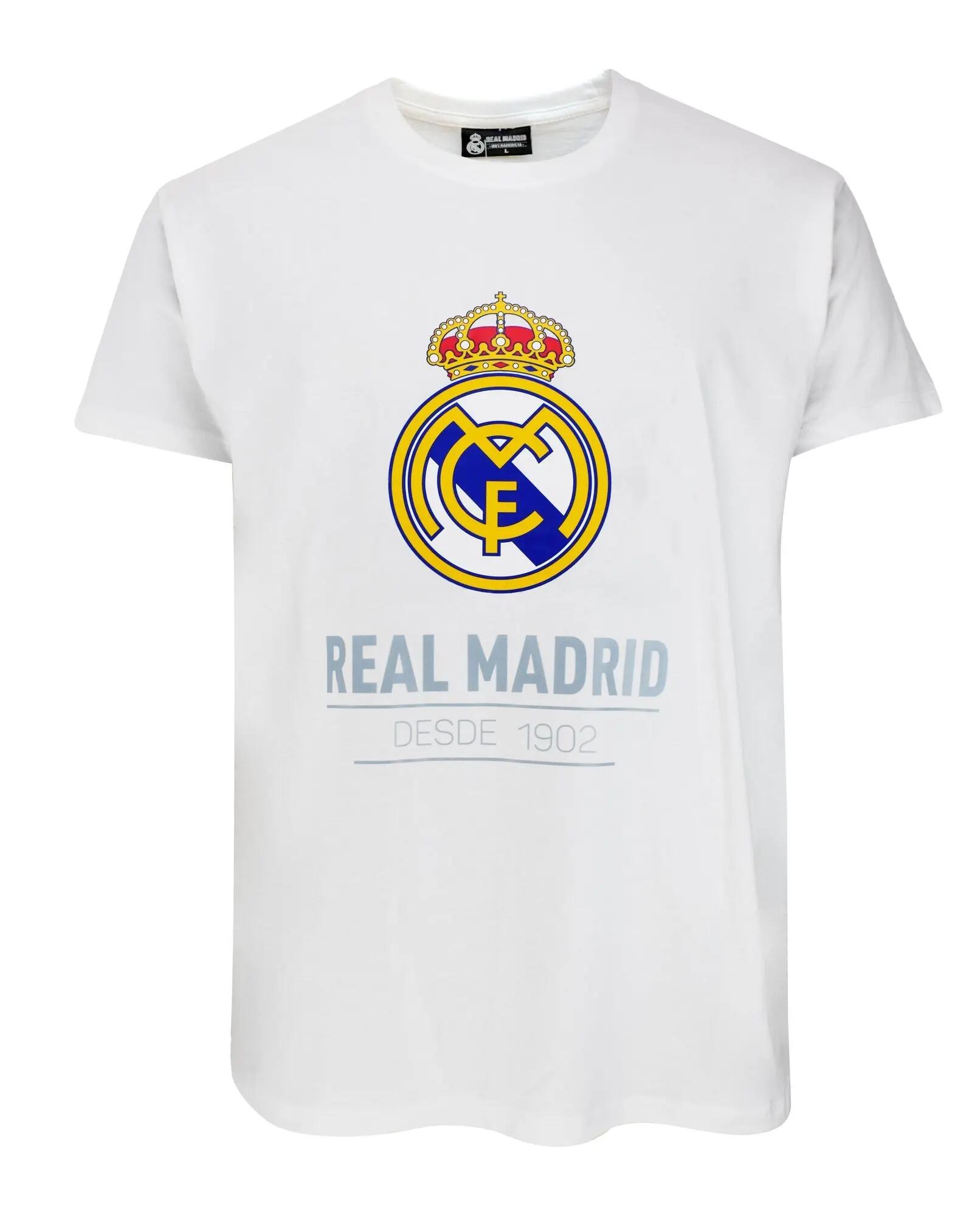 Tricou cu stema Real Madrid - clasic - 2XL 2/5