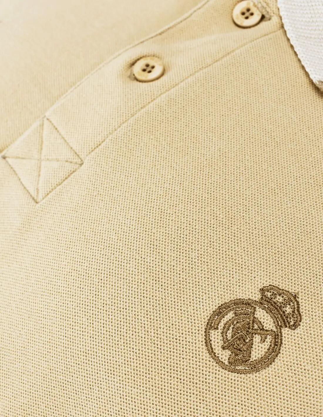 Polo Real Madrid Smart Beige 4/4