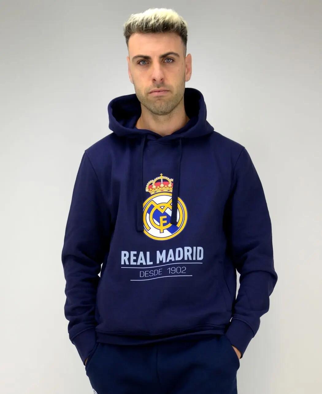 Real Madrid 1902 kapucnis, belebújós pulóver 3/6