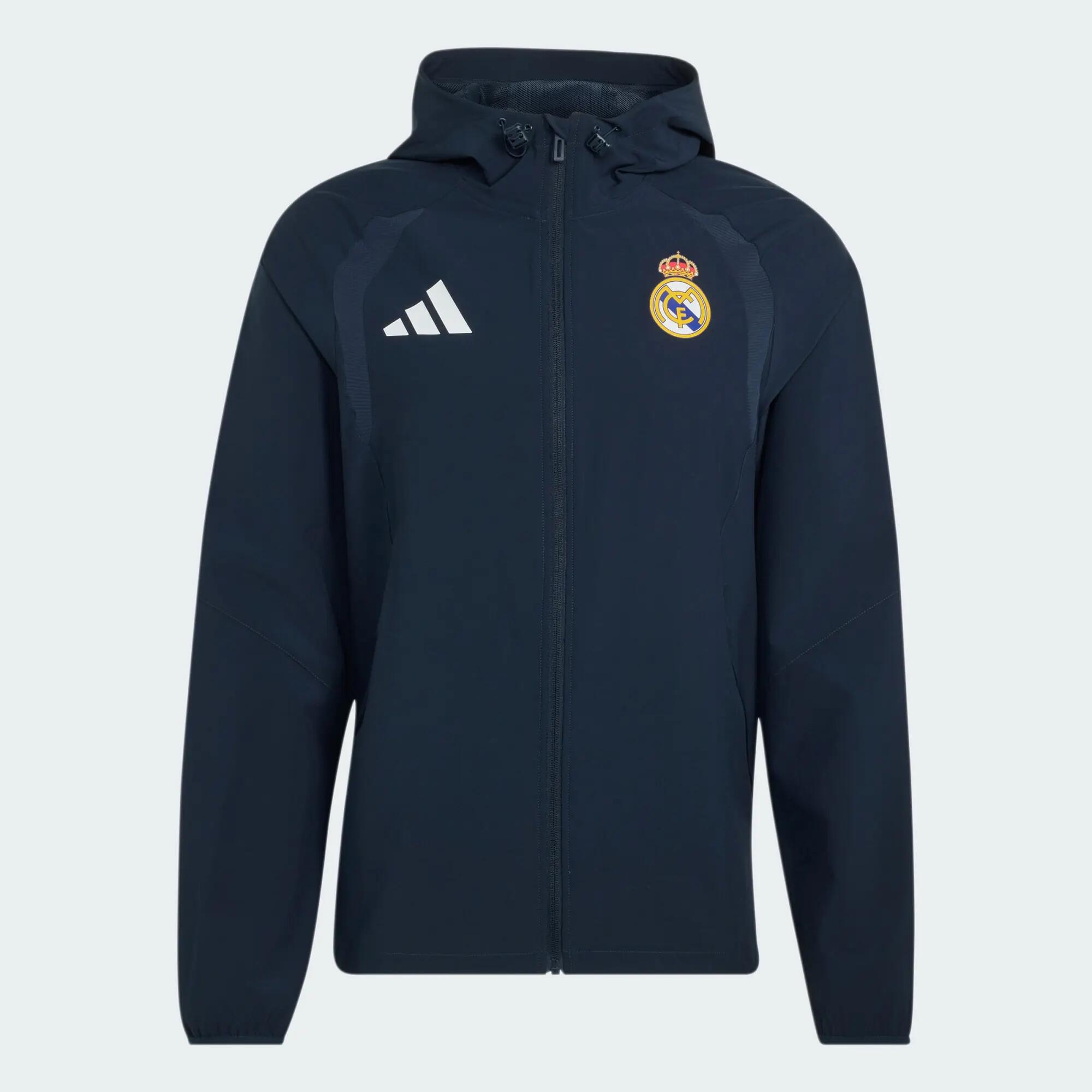 Real Madrid Tiro Reiswindjack met Lange Ritssluiting 2/6