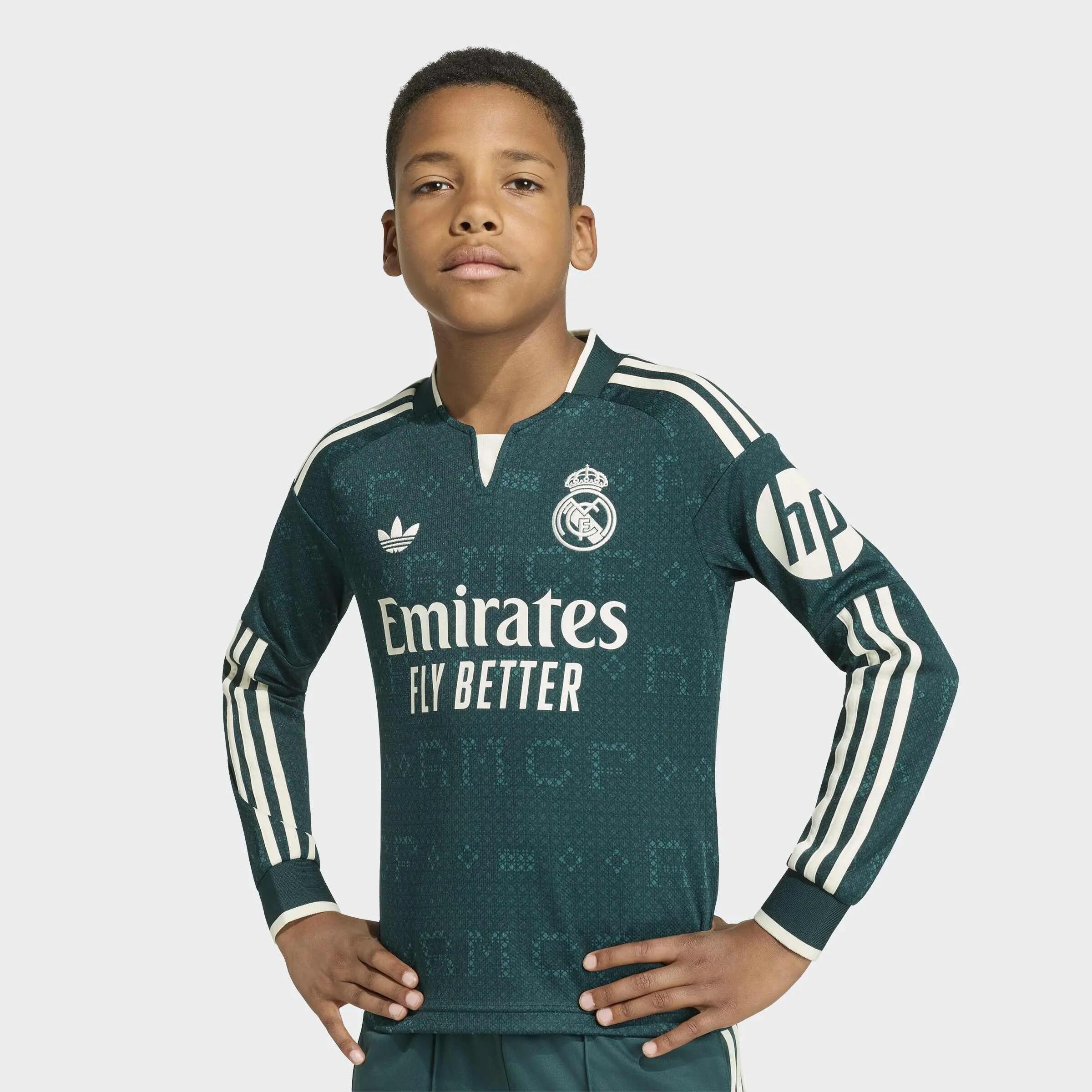 Maglia Away a maniche lunghe Real Madrid 26/27 Bambini 9/12