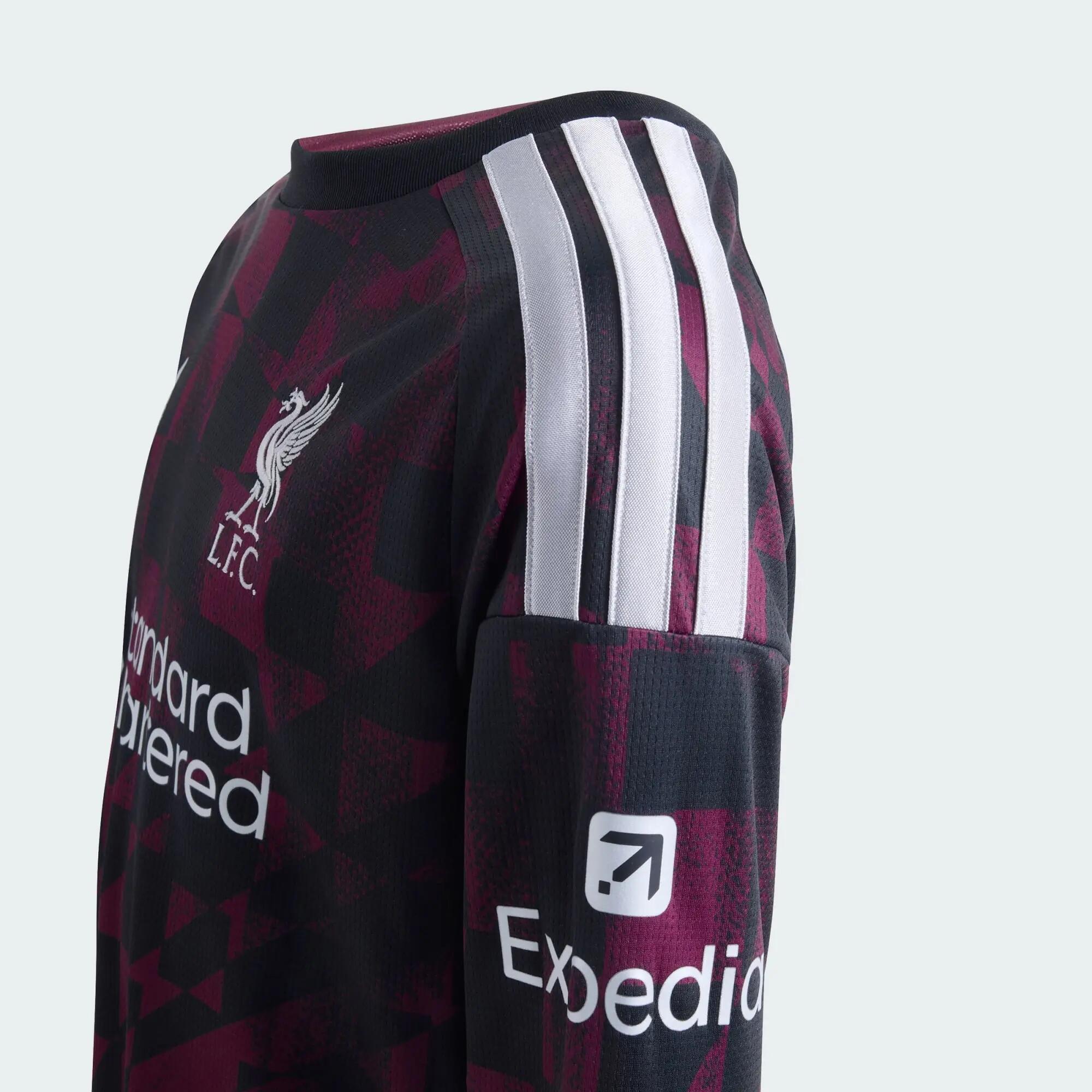 Camisola do Terceiro Equipamento Liverpool FC 26/27 de Manga Comprida para 5/6