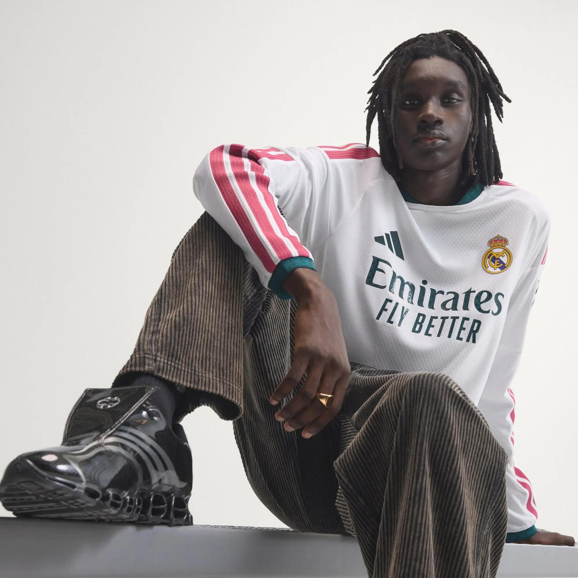 Camiseta manga larga primera equipación Real Madrid 26/27 Oficial 12/15