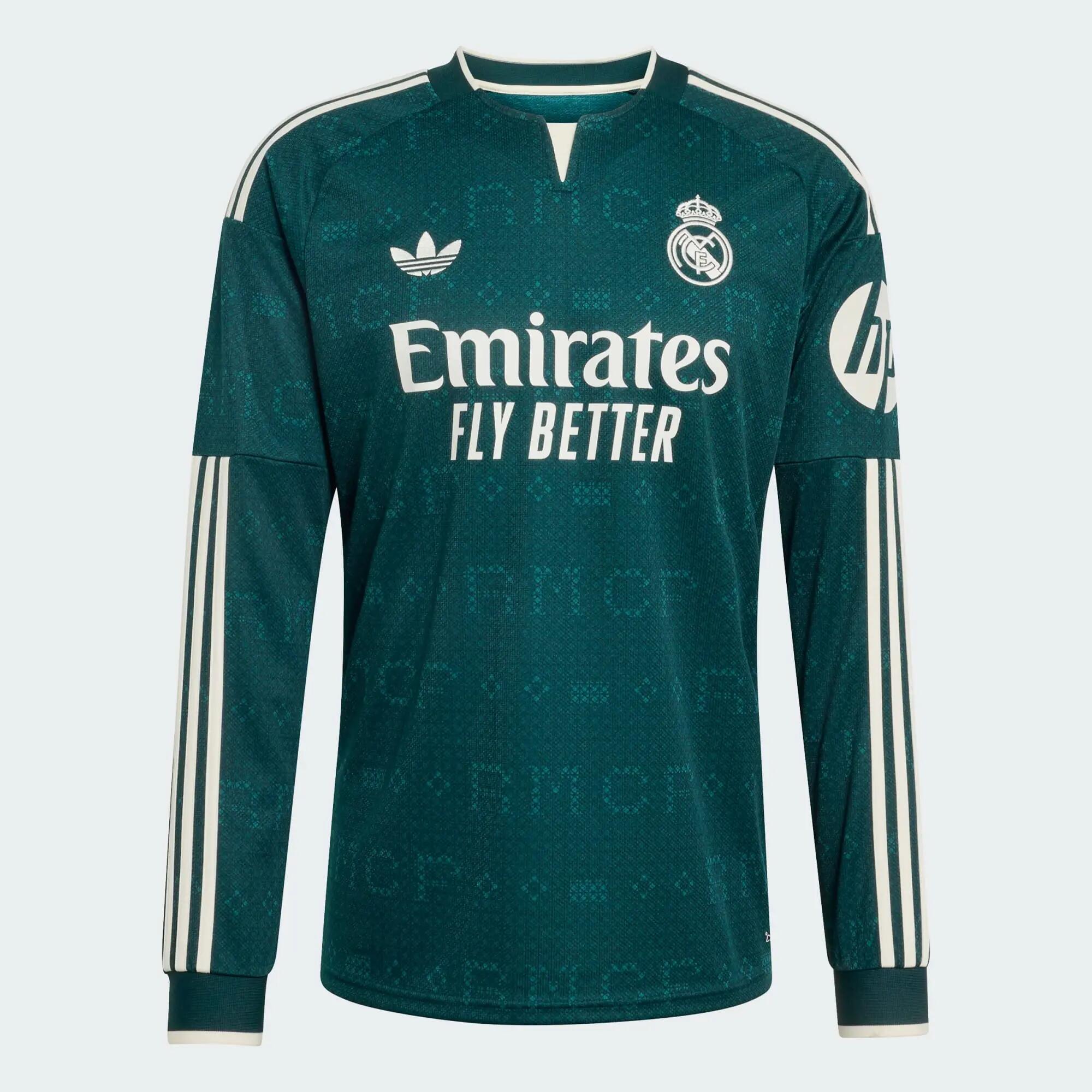 Camiseta manga larga segunda equipación Real Madrid 26/27 3/10