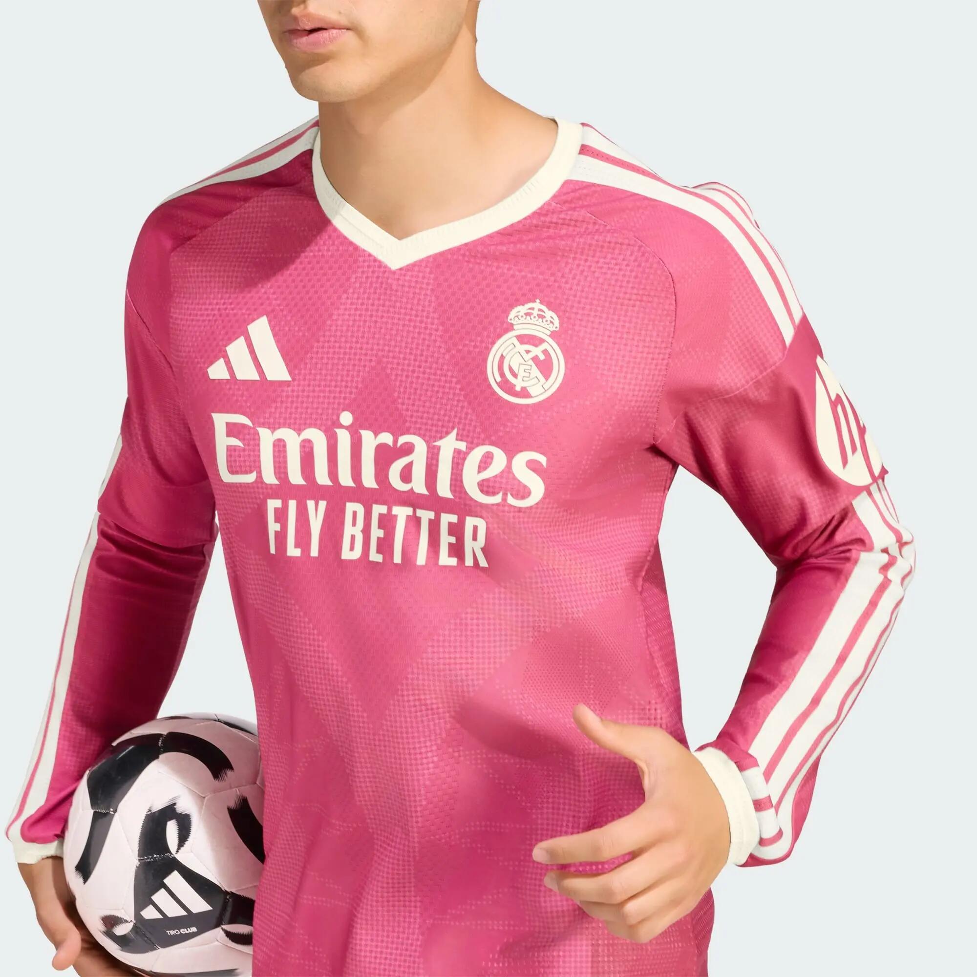 Camiseta tercera equipación auténtica del Real Madrid 26/27 de manga larga 10/10