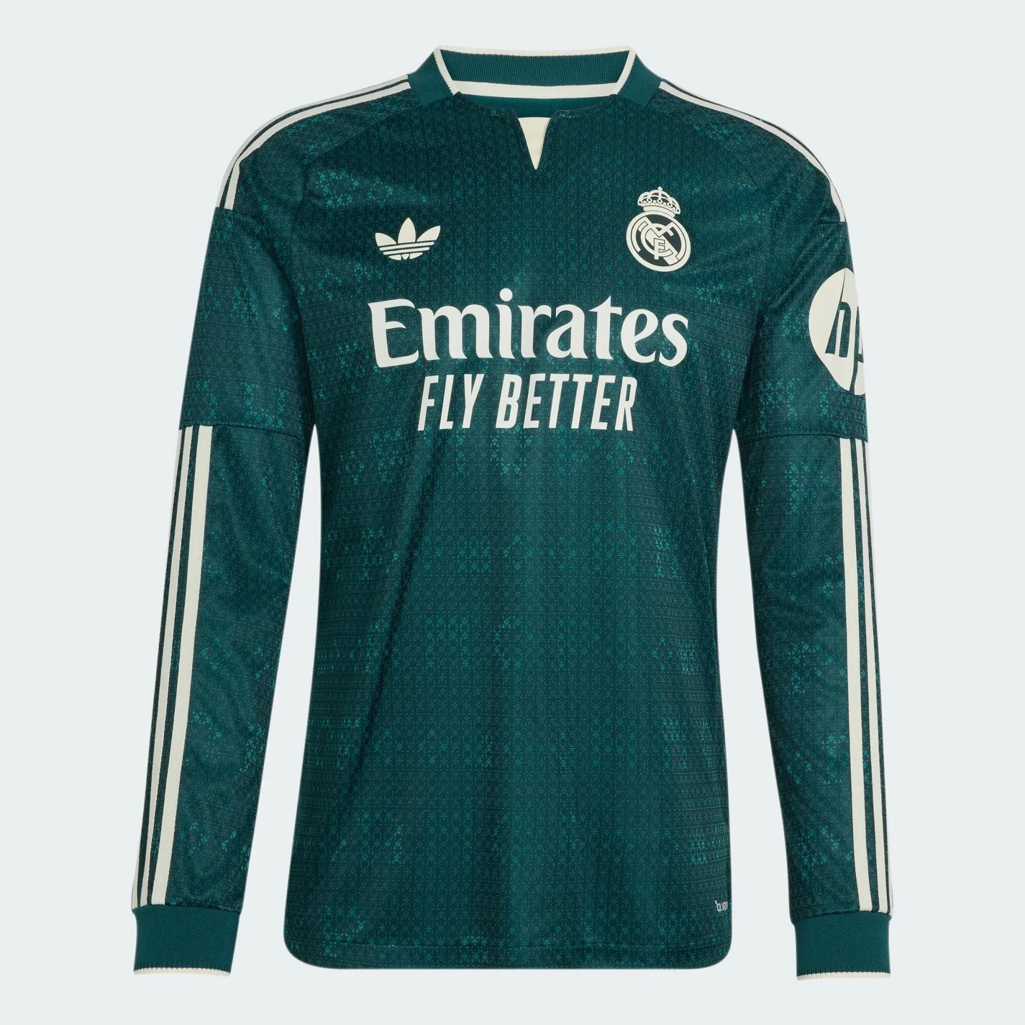 Maillot authentique à manches longues Extérieur Real Madrid 26/27 3/15
