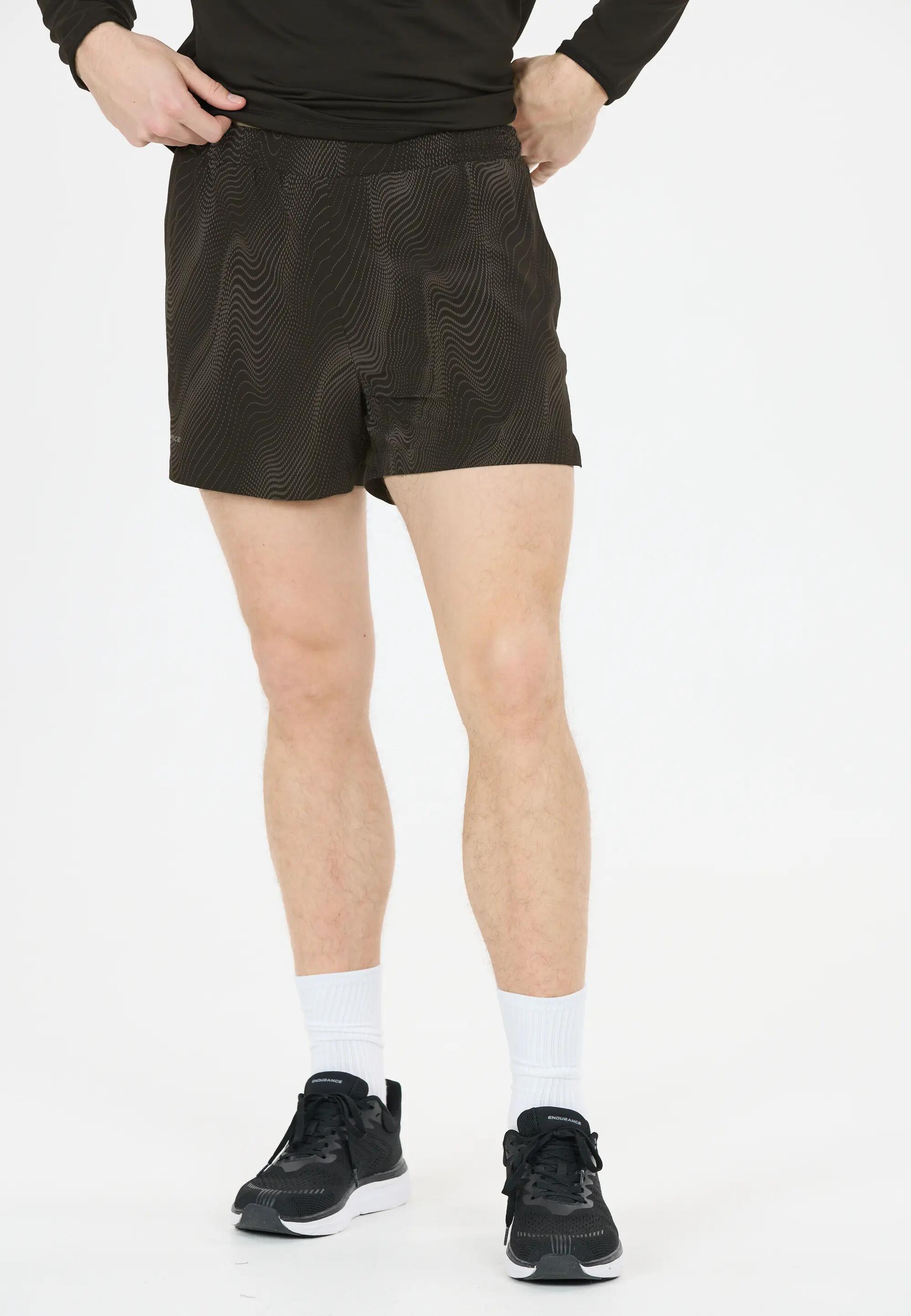endurance Malakas M Print Shorts en poliéster con elastano – P3874 Reflex Zebra 4/10