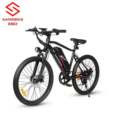 Volwassen elektrische fiets ebe2, banden 24" × 2,1", accu 36v 13ah.