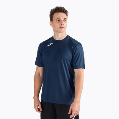 T-shirt korte mouwen voetbal heren joma combi turquoise groen