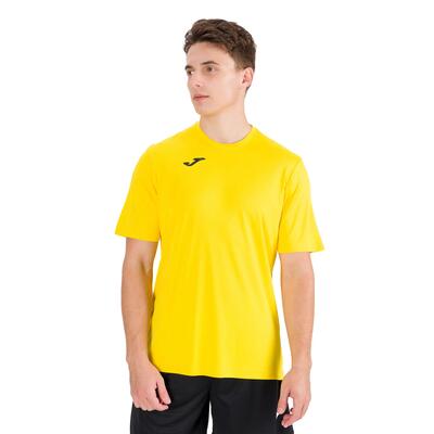 T-shirt korte mouwen voetbal heren joma combi turquoise groen