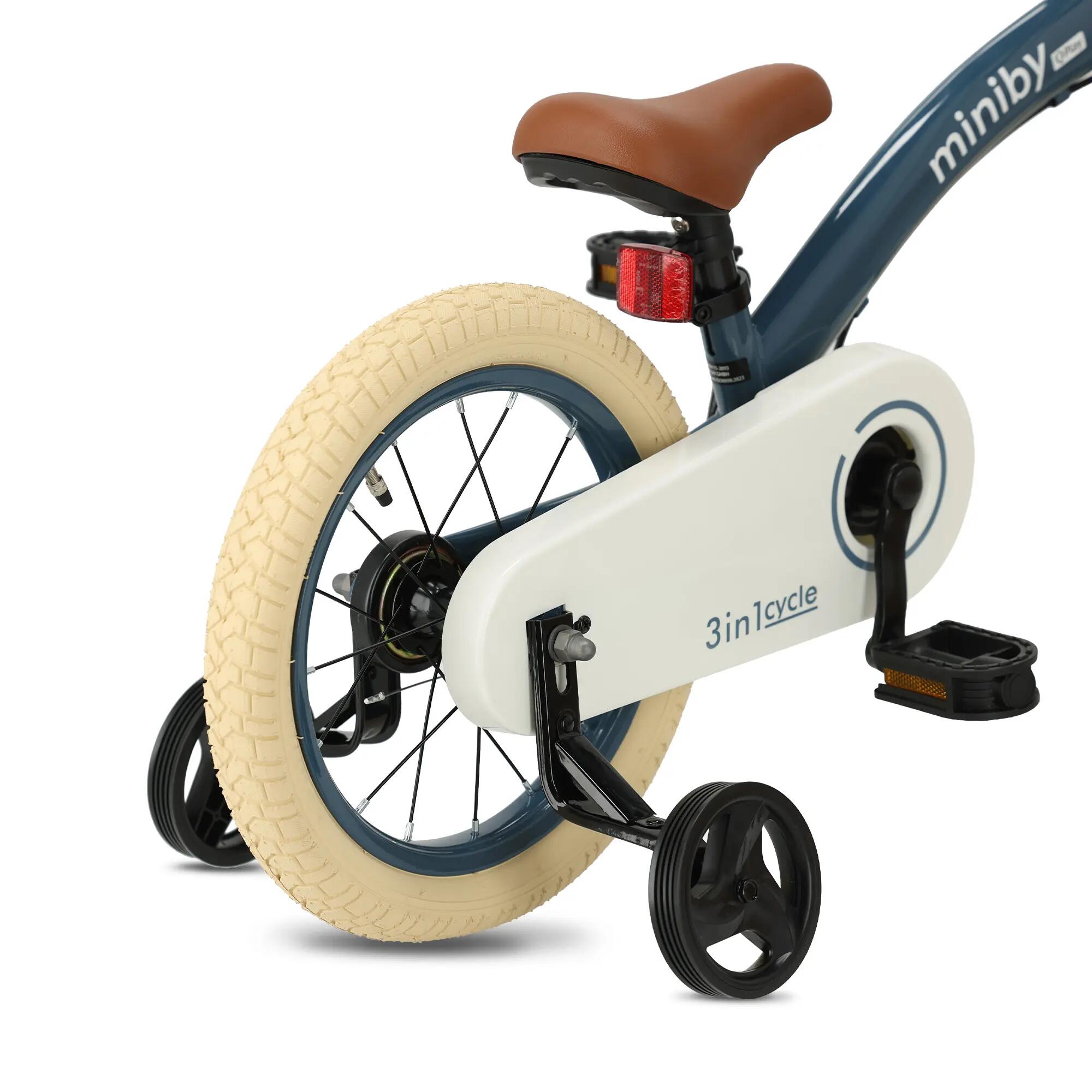 Qplay Miniby Vélo enfant 12 pouces - 3 en 1 - Draisienne - Acier 6/7