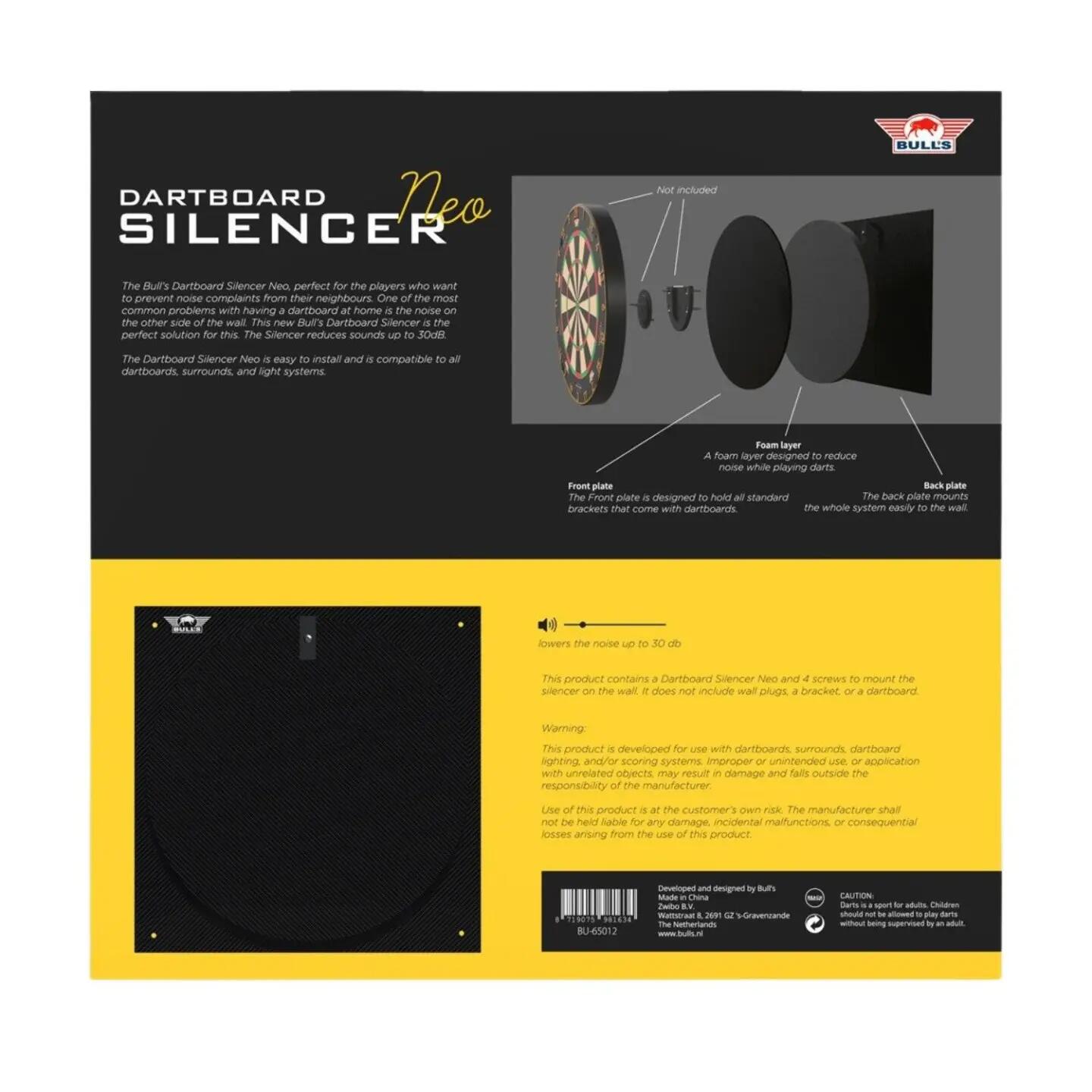 Dartboard Silencer Neo - tlumič zvuku 6/7
