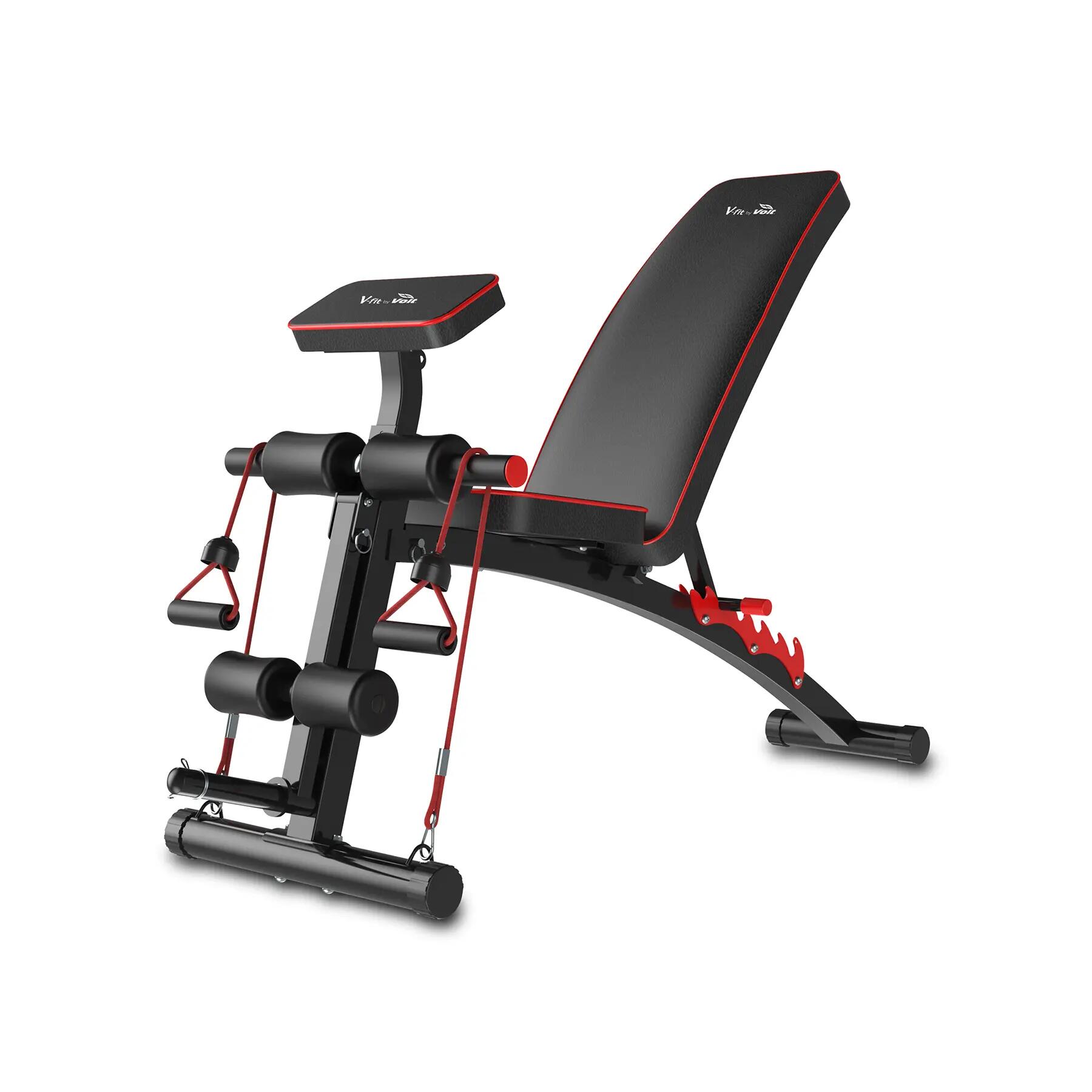 V-FIT BY VOIT D208 Katlanabilir Incline/decline Mekik ve Ağırlık Sehpası 1/2