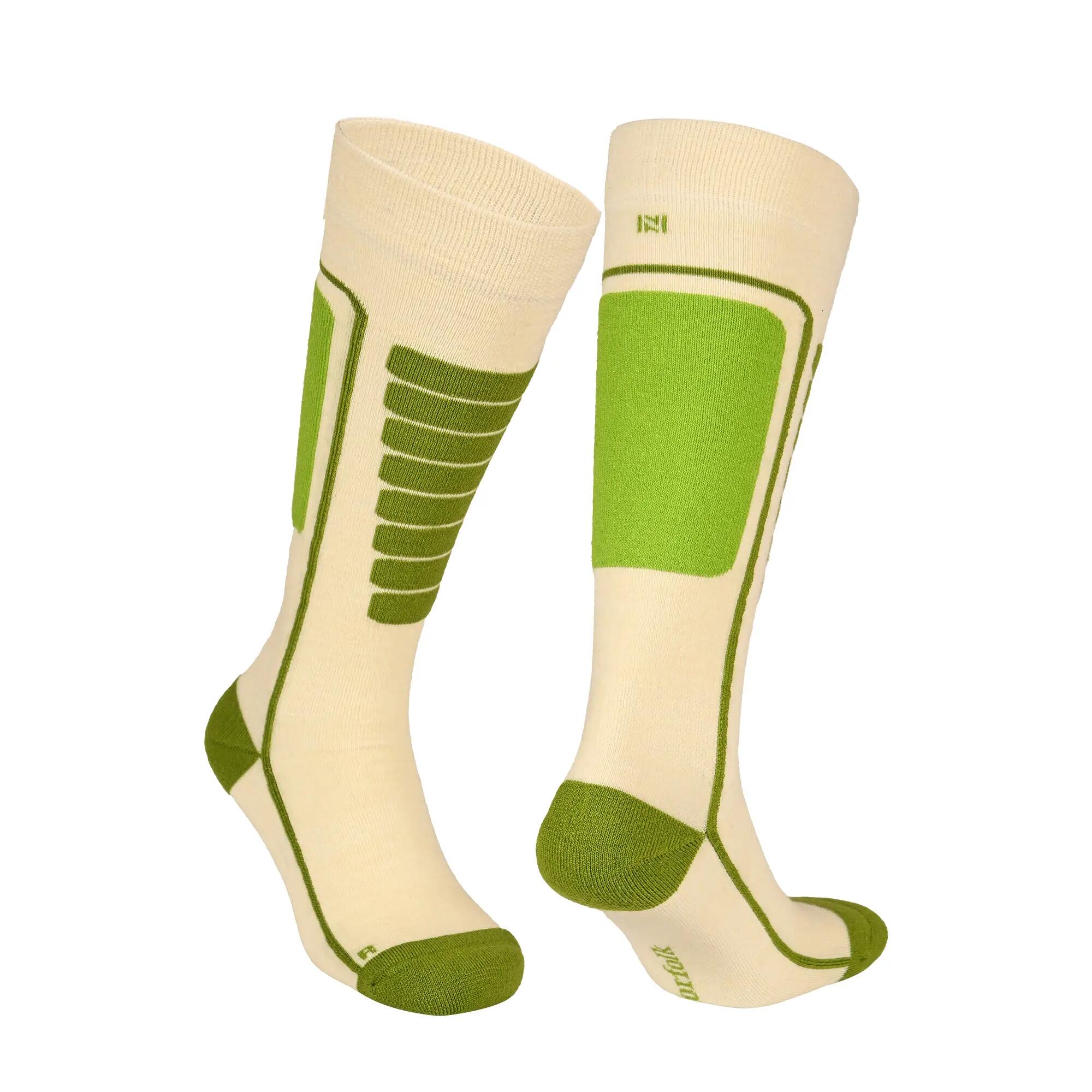 Calcetines de esquí de lana merino acolchados y sin costuras - Courchevel 3pk 5/6