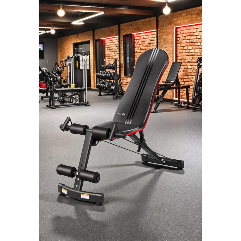 V-FIT BY VOIT D202 Katlanabilir Incline/decline Mekik ve Ağırlık Sehpası