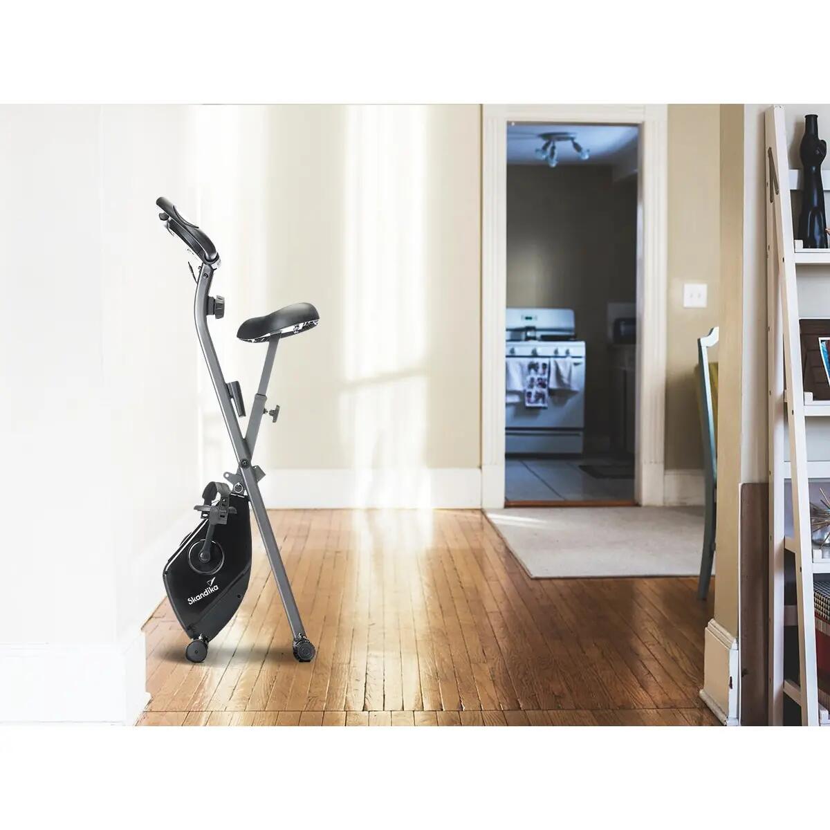 Recondicionado - Bicicleta de fitness Foldaway X-1000 - Sensores de pulsação 4/13