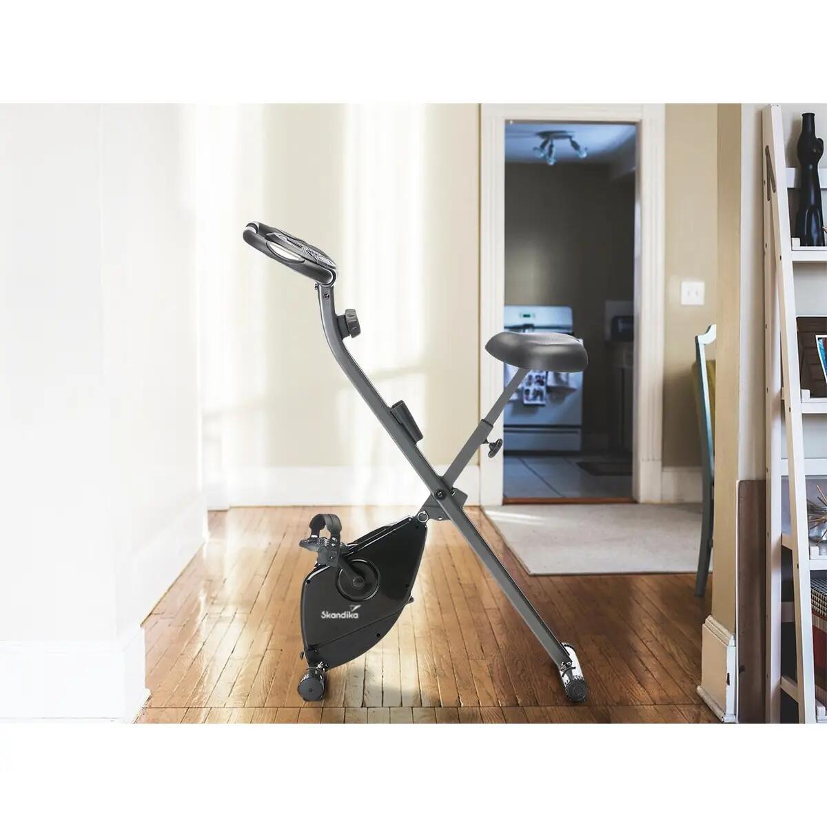 Recondicionado - Bicicleta de fitness Foldaway X-1000 - Sensores de pulsação 3/13