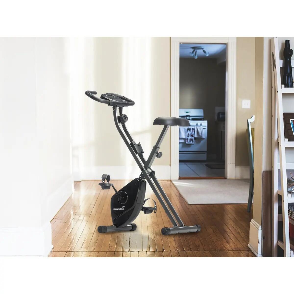 Recondicionado - Bicicleta de fitness Foldaway X-1000 - Sensores de pulsação 2/13