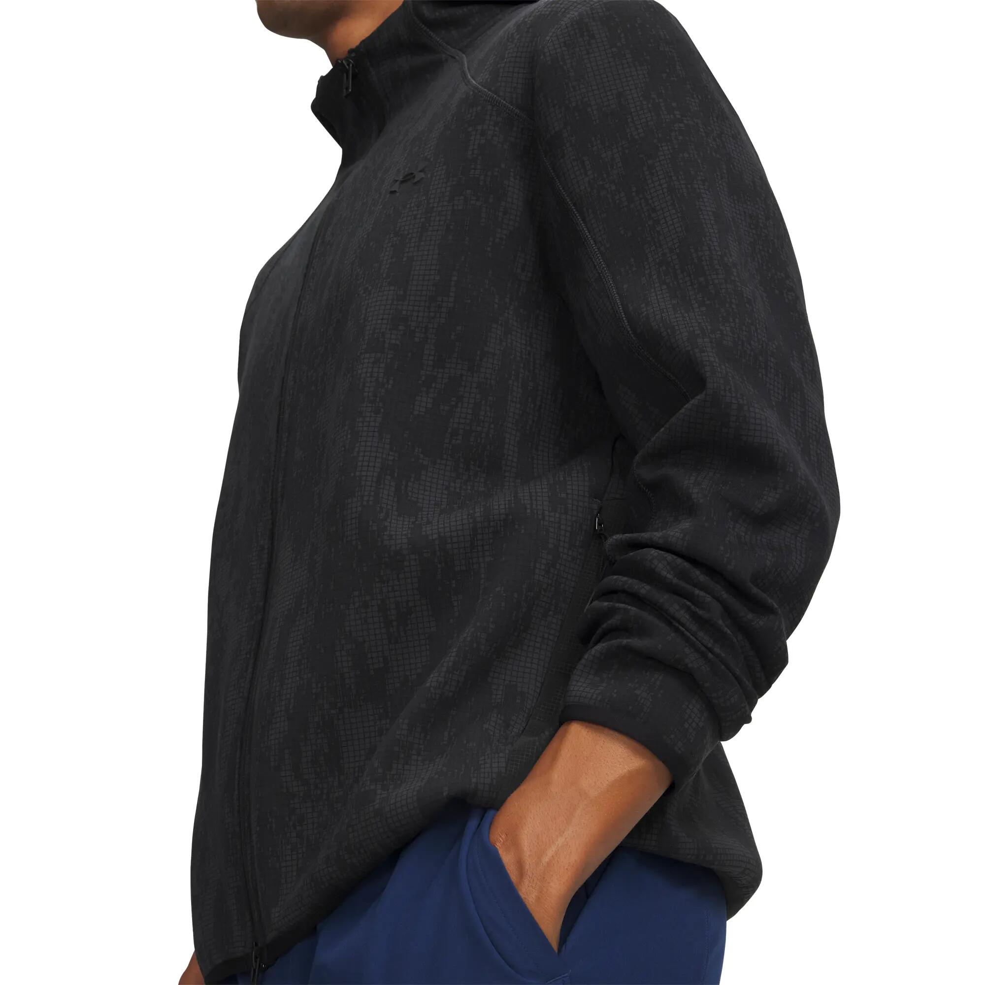 Veste zippée UA Unstoppable Fleece Noir 6/6