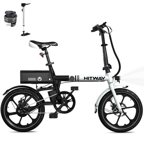 Lichtgewicht Elektrische Vouwfiets E-Bike 16 Inch Commuter BK35S