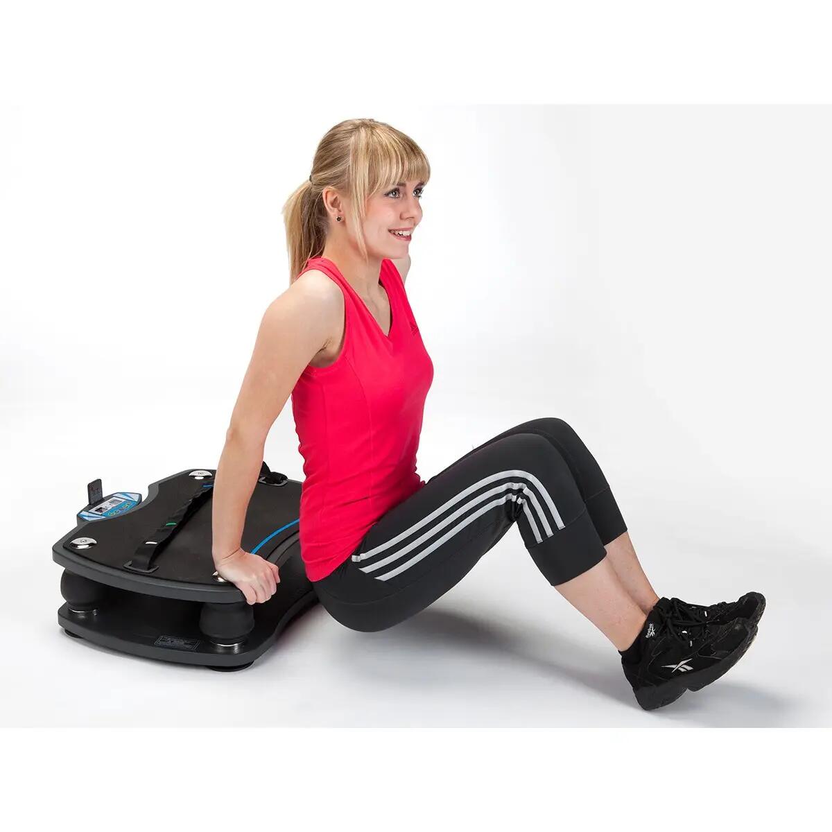 Gebraucht - Vibrationsplatte 500 - Fitness - Schwarz - 3D Vibration 9/12