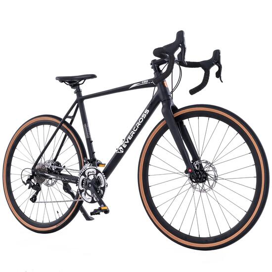 Bici da Corsa EM8 - Manubrio da Corsa - 2x8 Velocità - Alluminio - Freni a Disco