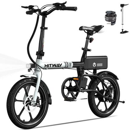 Elektrische Vouwfiets E-Bike 16 Inch Compacte Stadsfiets BK35S