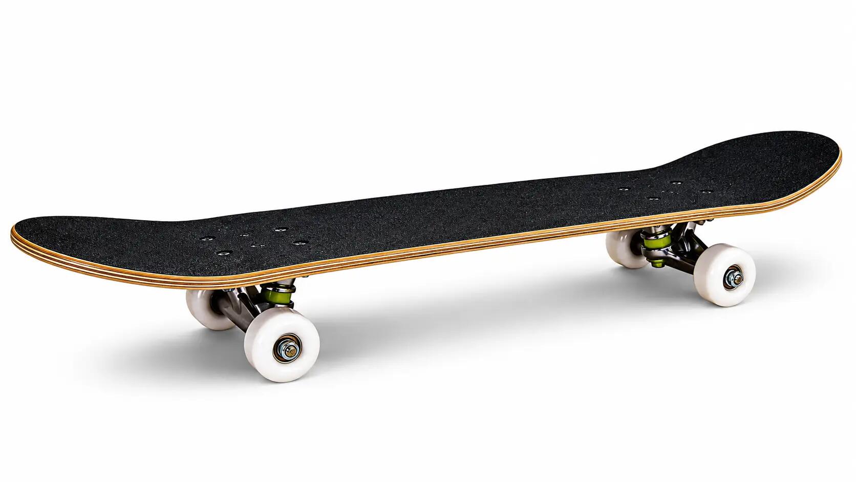 Sport-Skateboard mit Aluminium-Chassis und rutschfester Oberfläche für den Freiz 4/4