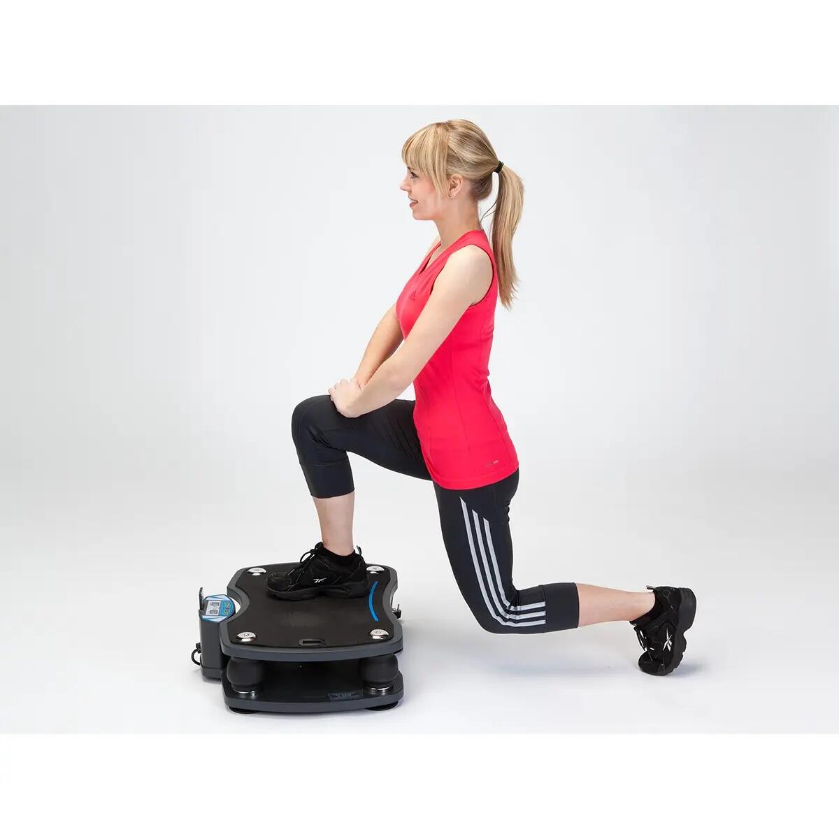Gebraucht - Vibrationsplatte 500 - Fitness - Schwarz - 3D Vibration 10/12