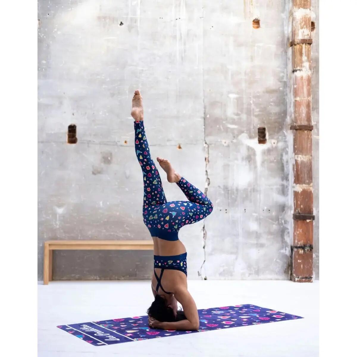 Legging long femme Les Poulettes Fitness Cœur 2/3