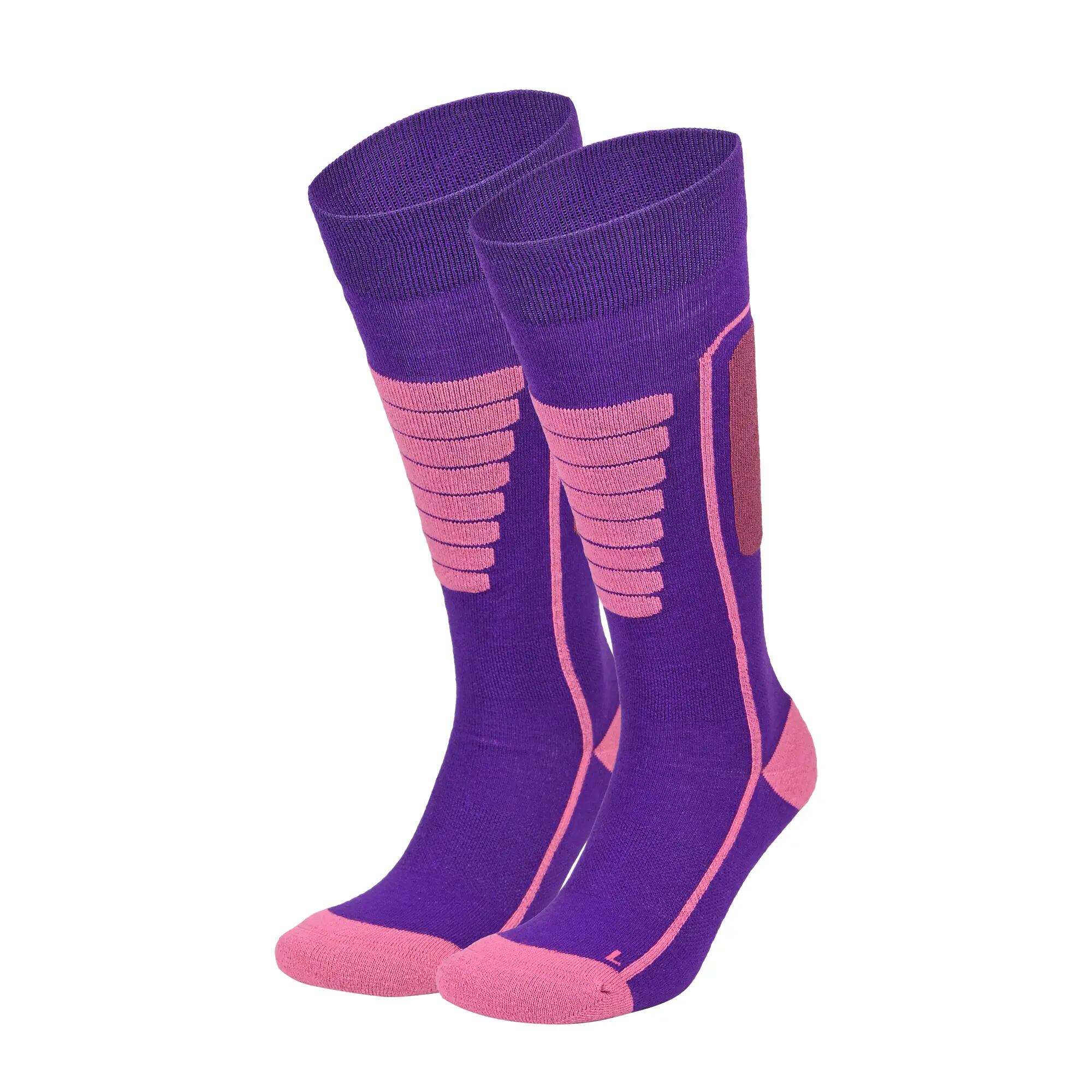 Merino Wol Skisokken met Schokabsorptie en Naadloze Pasvorm - Courchevel 3pk 5/6