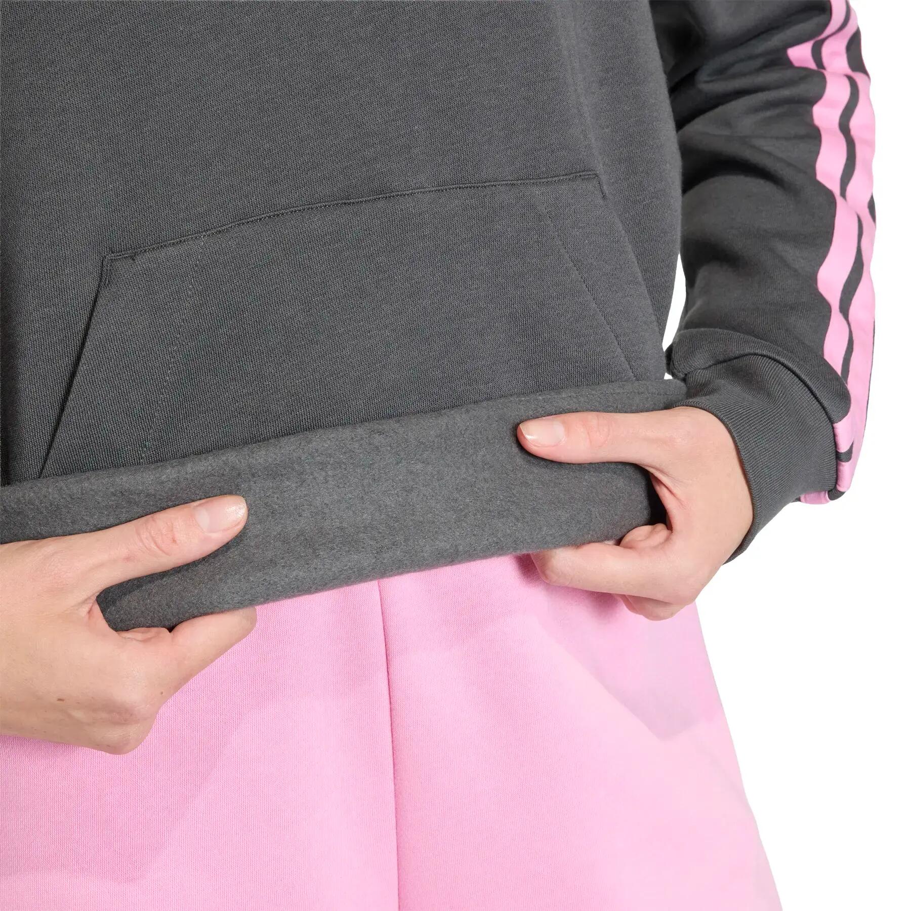 Sudadera con capucha adidas Essentials 3-stripes Fleece 6/6