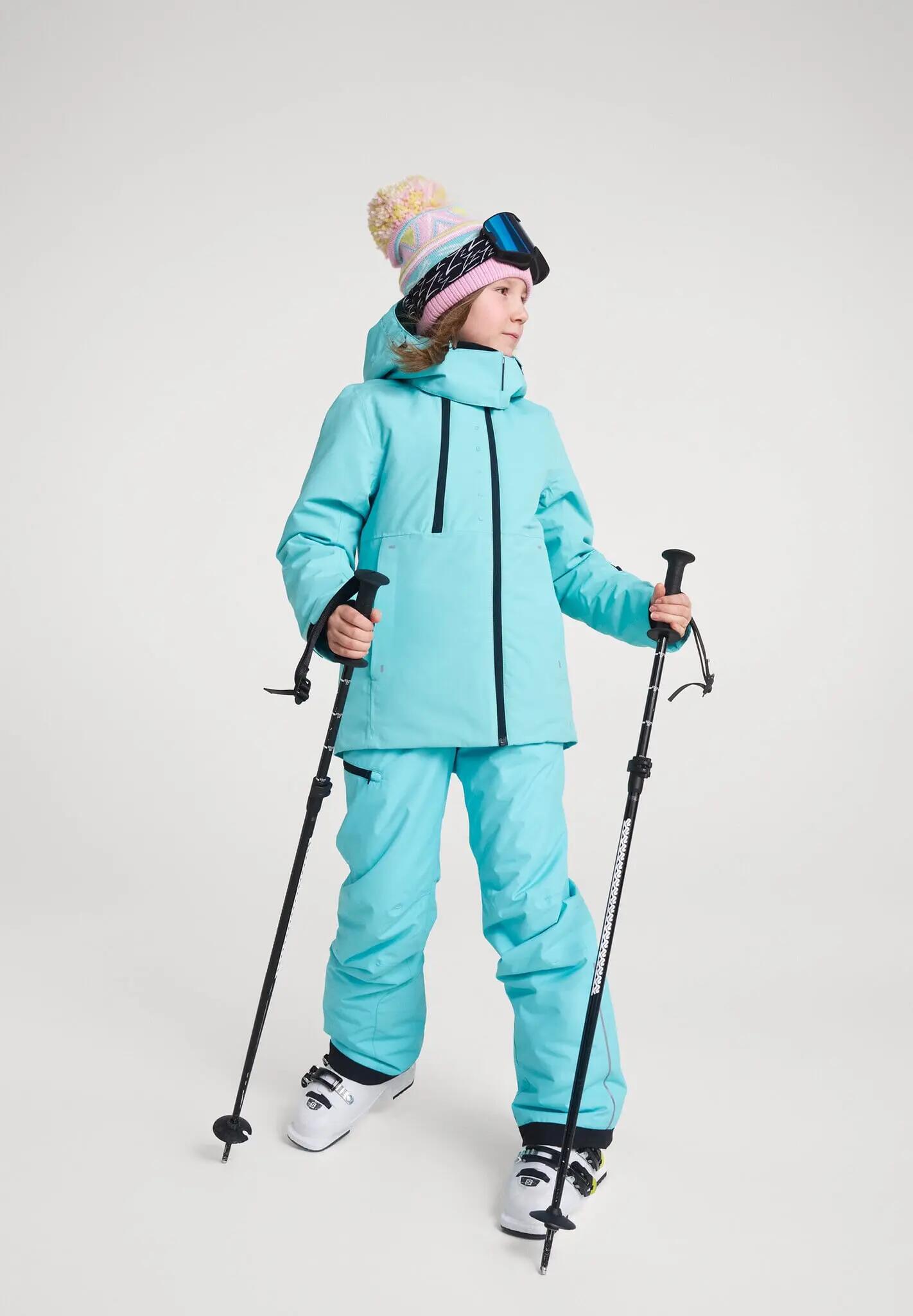 tec Kinder Skijacke Perille Aquamarine 3/5